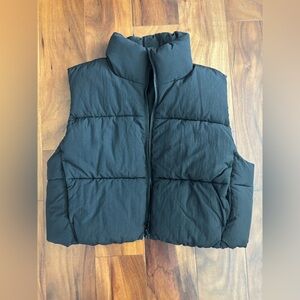 H&M Black Puffer Vest
